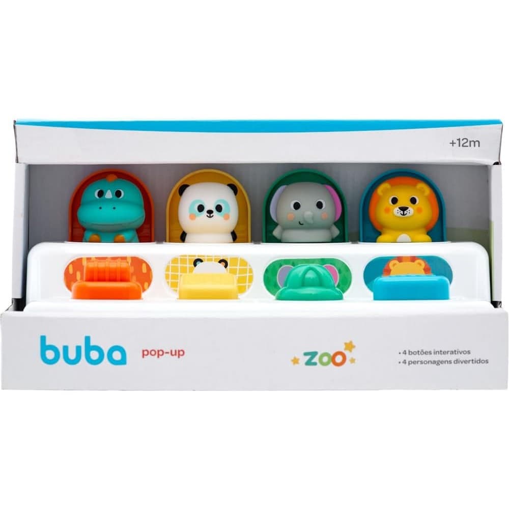 Buba Brinquedo Pop-Up Zoo