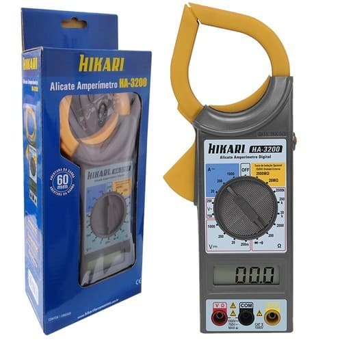 Alicate Amperimetro Digital HA3200 Hikari 21N260
