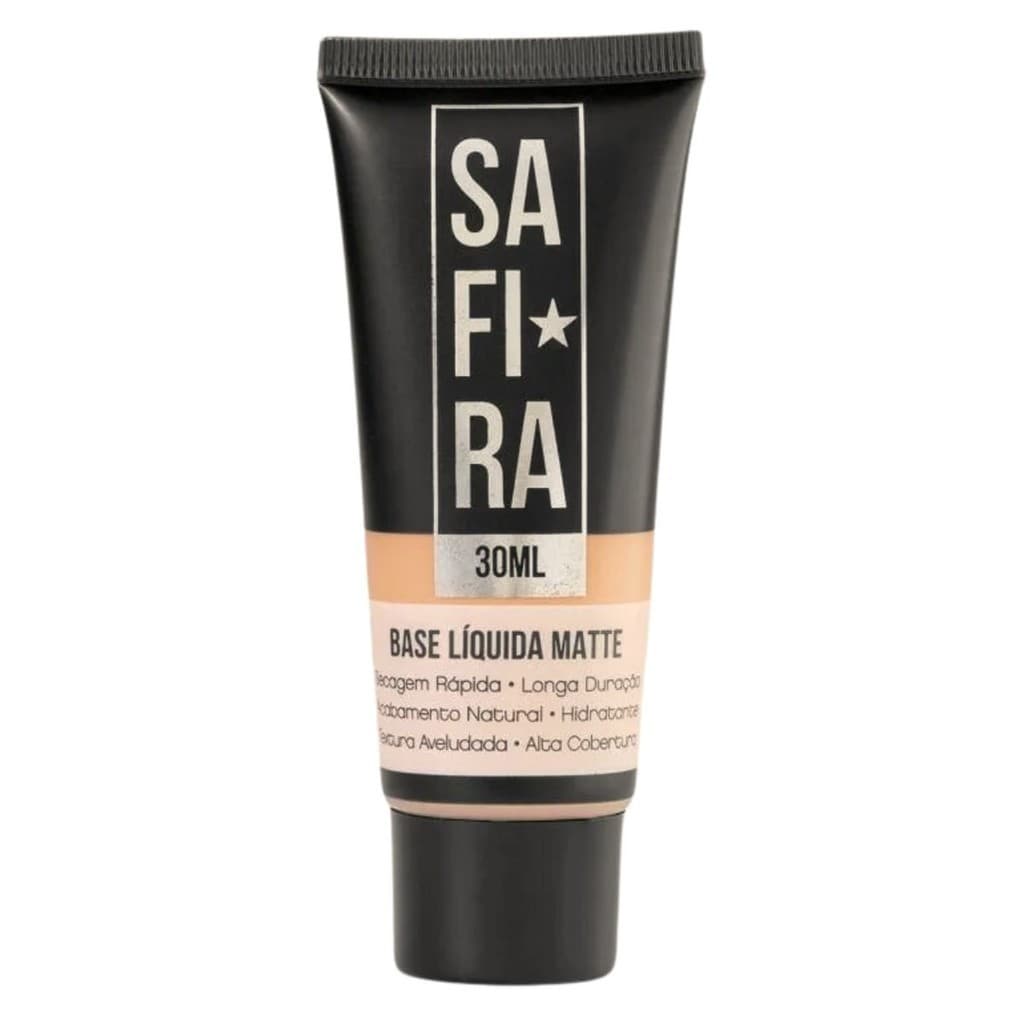 Base Líquida Matte Nº 05 Alta Cobertura 30ml Basic Safira
