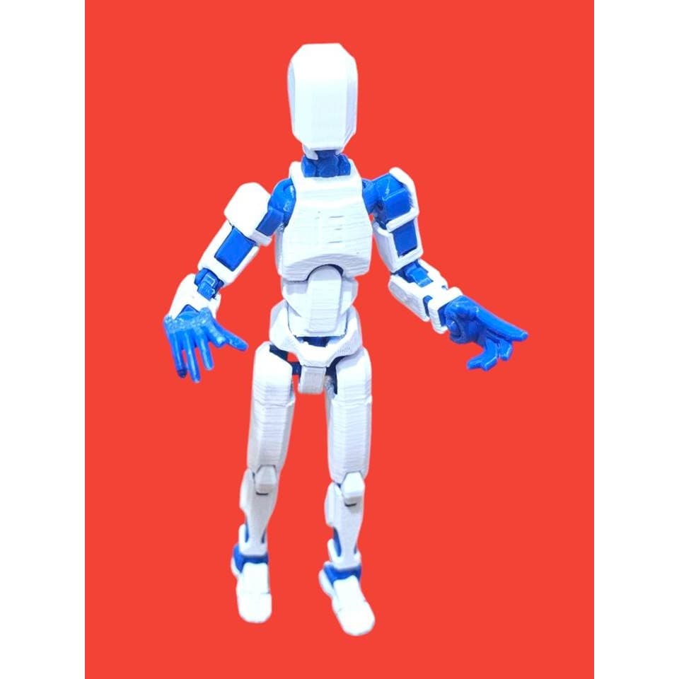 Boneco 100% Articulado Dummy 13 Figura de Ação Brinquedo Manequim Presente Infantil 14cm DESMONTADO