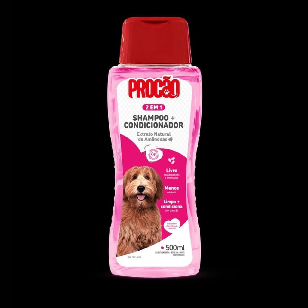 Shampoo + Condicionador (2 em 1) para Cães e Gatos Procão