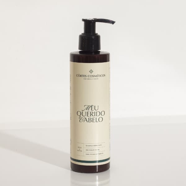 Shampoo Hidratante 250ml Meu Querido Cabelo - Côrtes Cosméticos Home Care (Limpa sem Ressecar)
