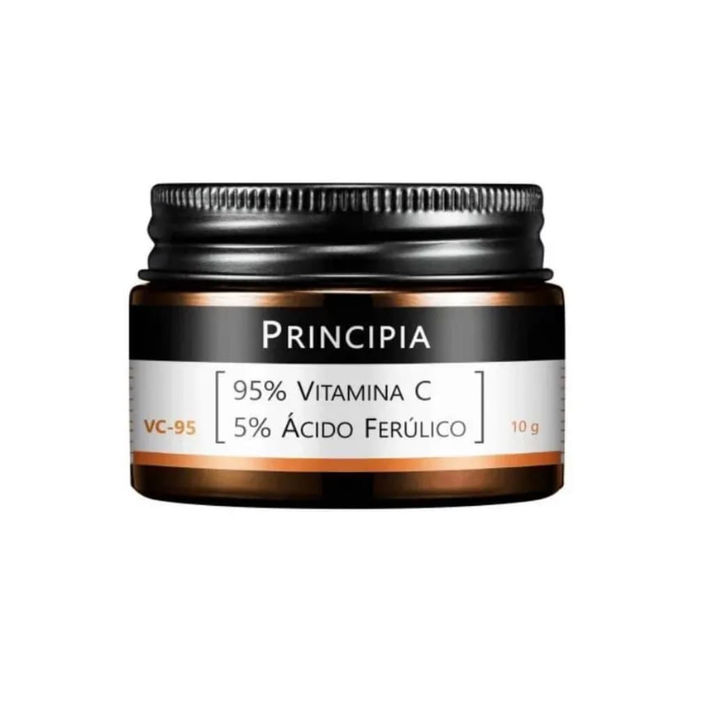 Principia 95% Vitamina C Pura + 5% Ácido Ferúlico VC-95 10g
