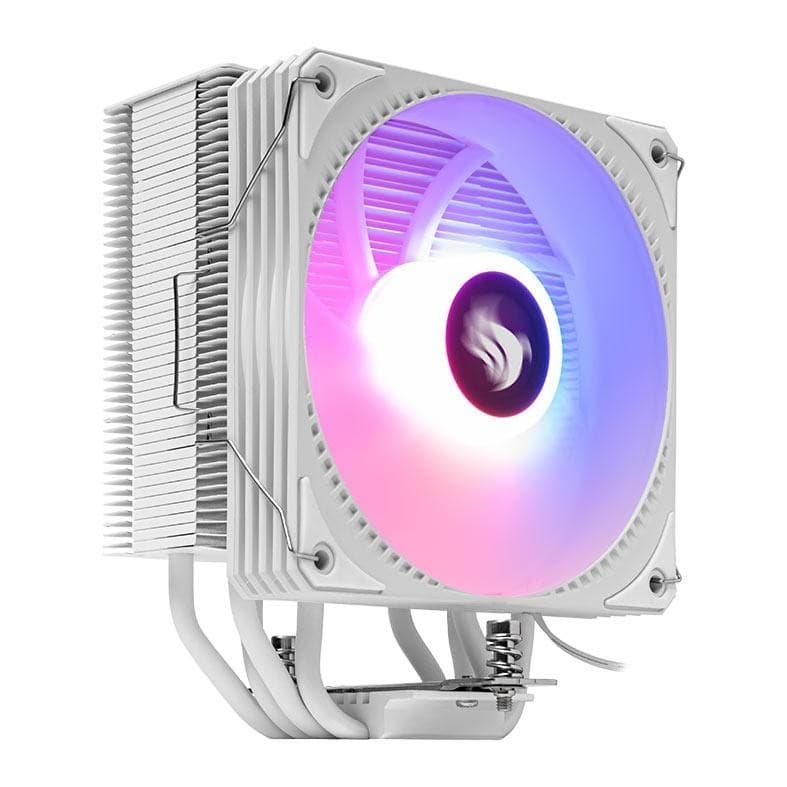 Cooler Para Processador Pichau Sage V2, RGB, 120mm, Branco, PG-SGEWH-RGB-V02