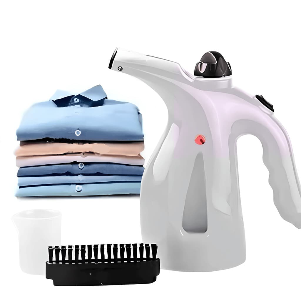 Ferro a Vapor 4 em 1 Para Roupas Vertical Portátil Branco 