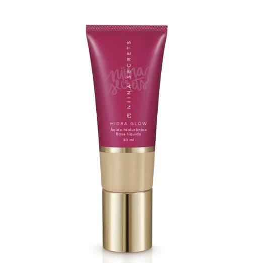 Eudora Niina Secrets Hidra Glow Base Líquida Natural 05 30ml