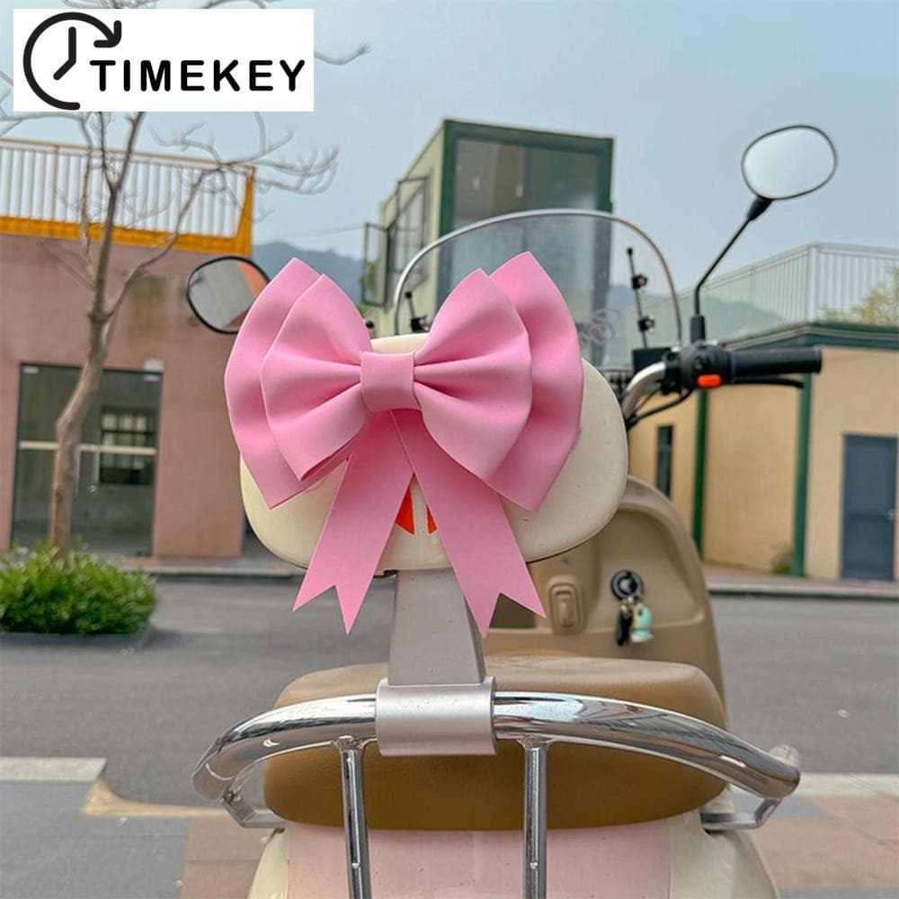 TKEY 1Pc Carro Motocicleta Corpo Capacete Decoração Bicicleta Elétrica Espelho Traseiro Ornamento PE Arco Para Motocross