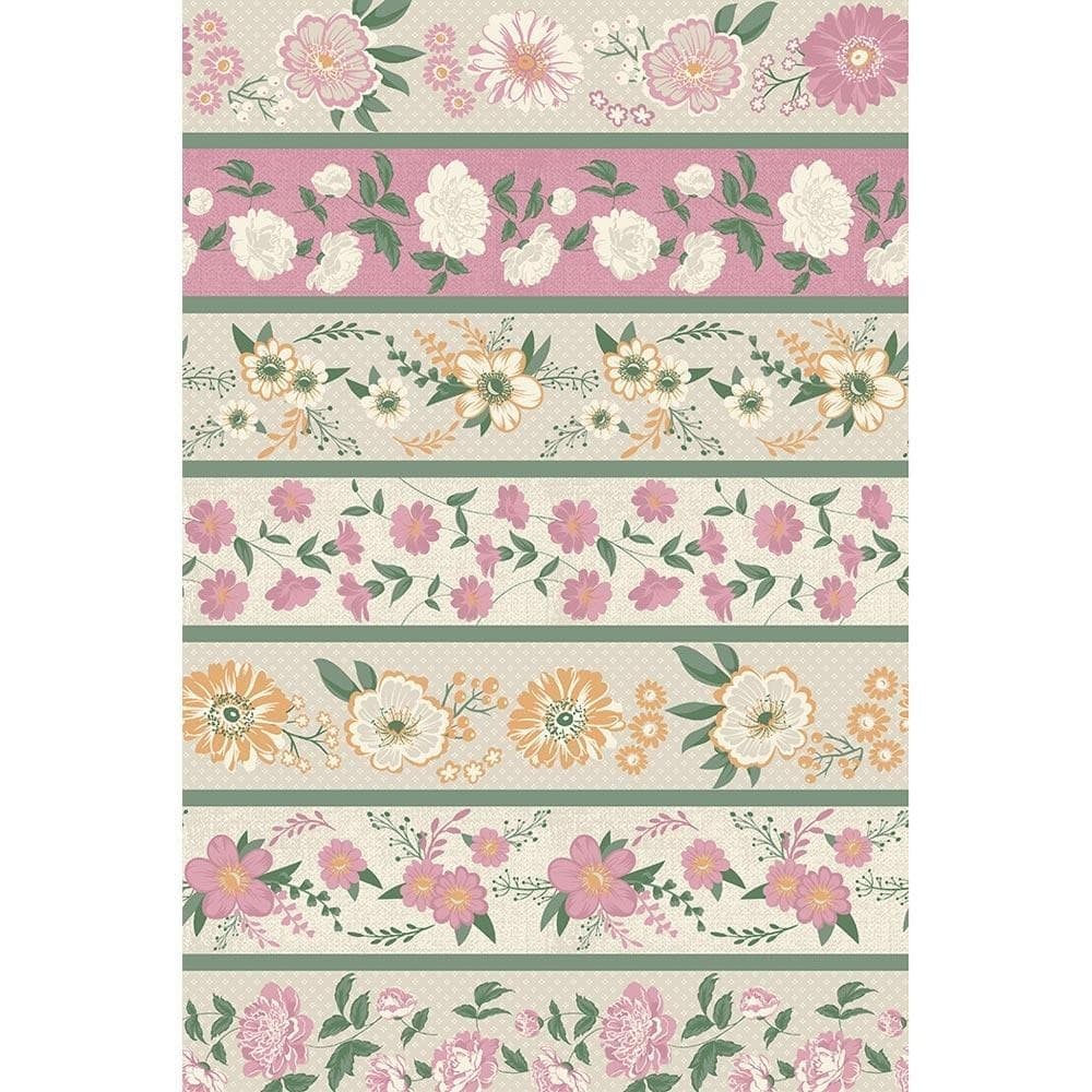 Tecido Estampado para Patchwork - Coleção Floral 2709 (0,50x1,40)