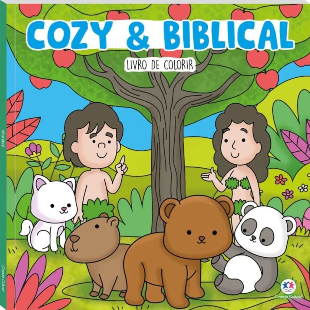 Livro Comfy & cozy books Cozy and Biblical | Livro de Colorir