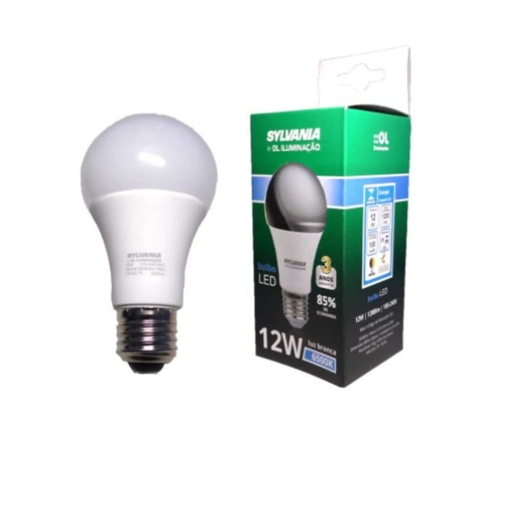 Lâmpada Led 12W Luminária Bulbo luz led