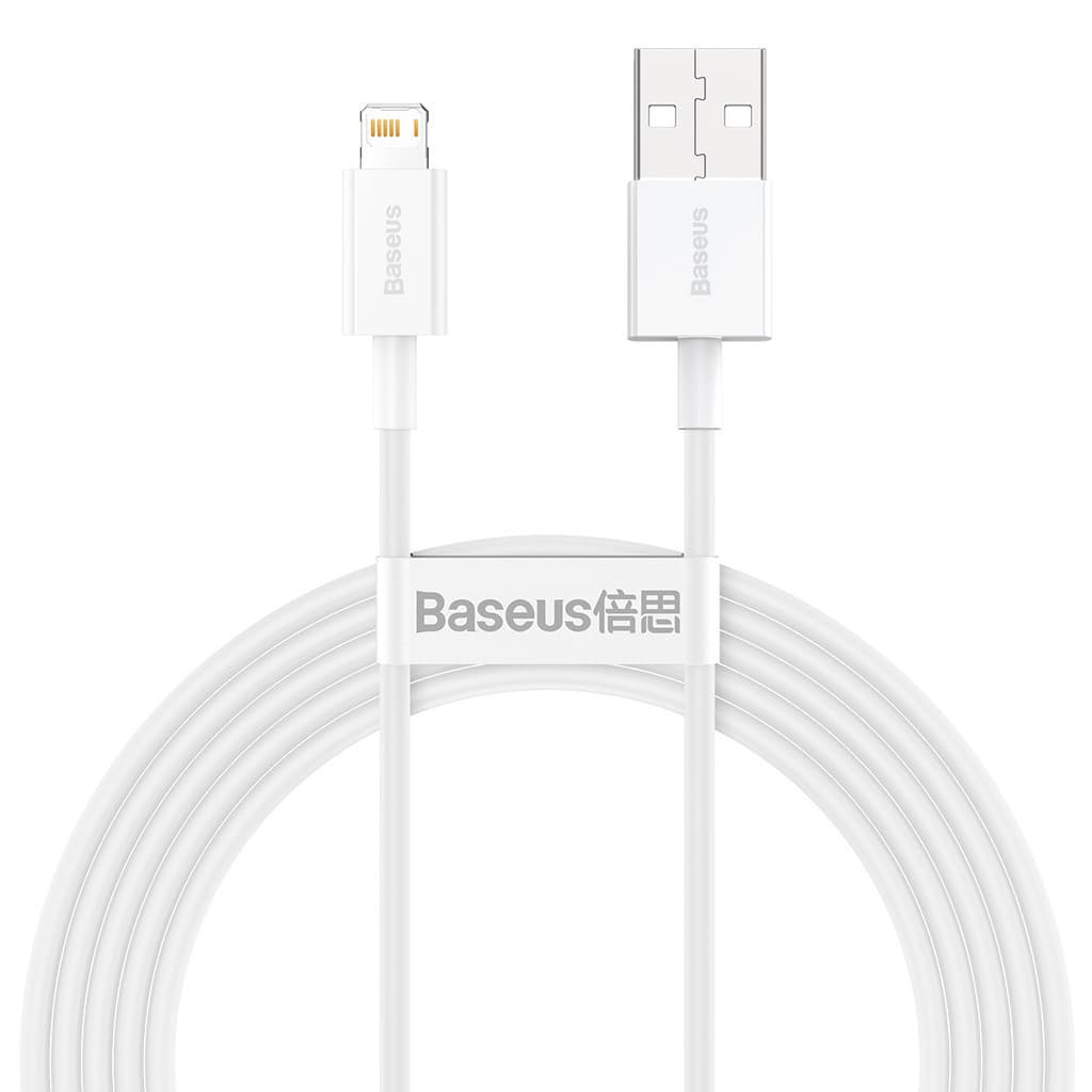 Baseus Cabo Lightning USB 2,4A Carregamento Rápido Cabo de Dados para iPhone 11/12/13/14