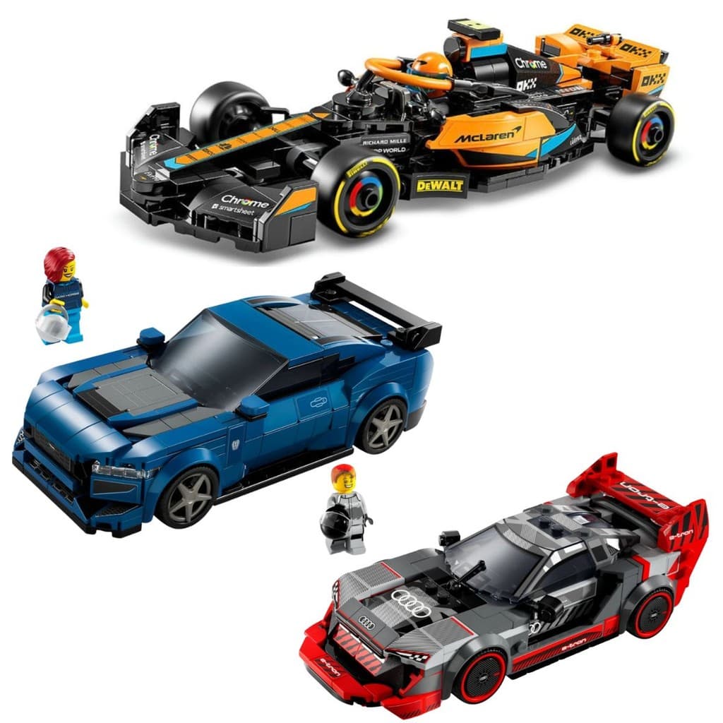 Bloco De Montar Carro De Corrida - Lego