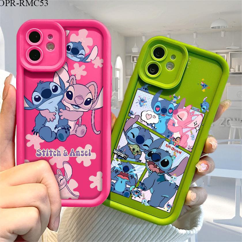 Capinha Stitch Para Realme C75 C53 C55 C51 C35 C61 C63 C67 C75X 4G Capa De Celular Macia Silicone Case 0379 TY