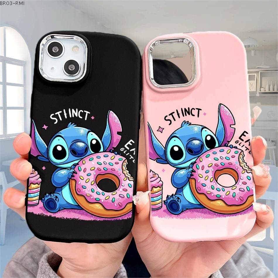 Capinha Para Xiaomi Redmi 15C 13C 14C 12C 12 4G Capa De Celular Macia Silicone Preta 0707 PD