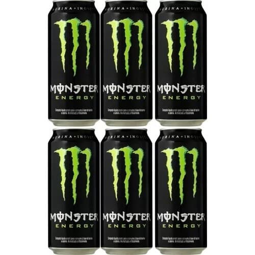 Energético Monster Energy Green Tradicional 269ml C/6 Und