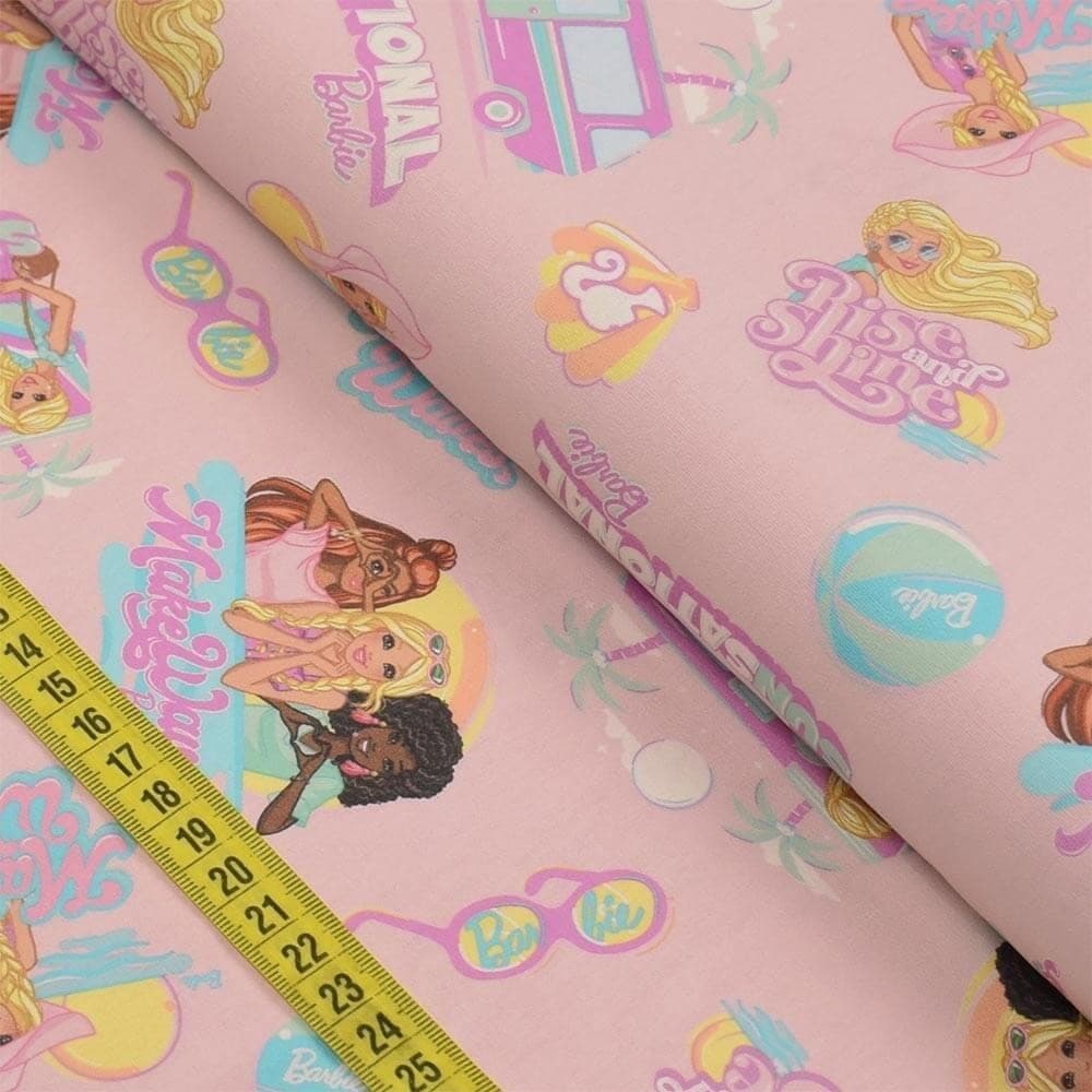 Tecido Estampado para Patchwork - Barbie 20 (0,50x1,40)