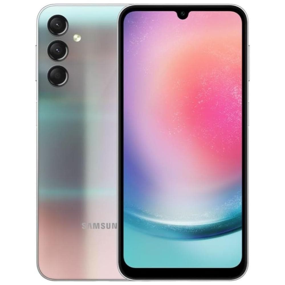 Usado: Samsung A24 128 GB Prata - Muito Bom