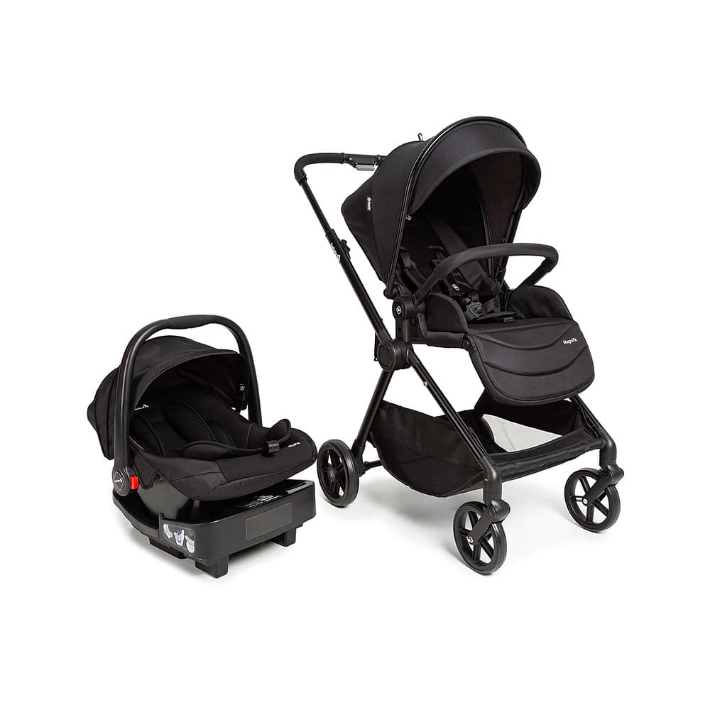 Carrinho de Bebê Magnific Bebê Conforto e Base Safety