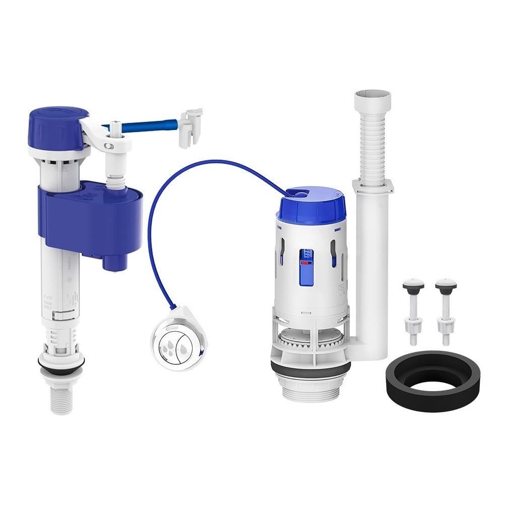 Kit Caixa Acoplada Reparo Completo Master Dual Flush Censi