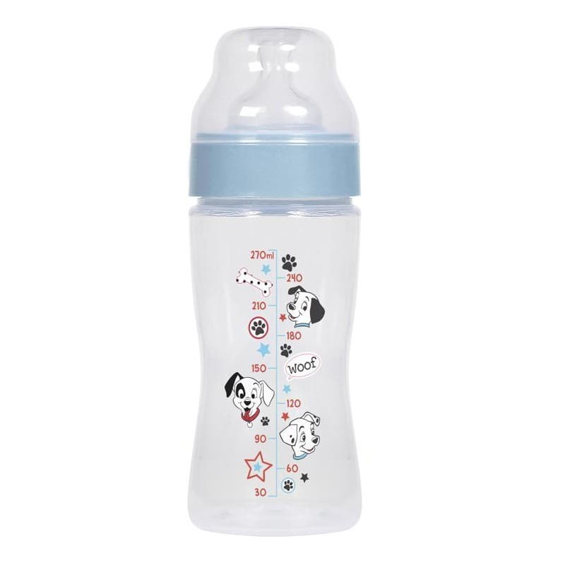 Mamadeira Wide Neck Bico Macio 270ml 101 Dalmatas