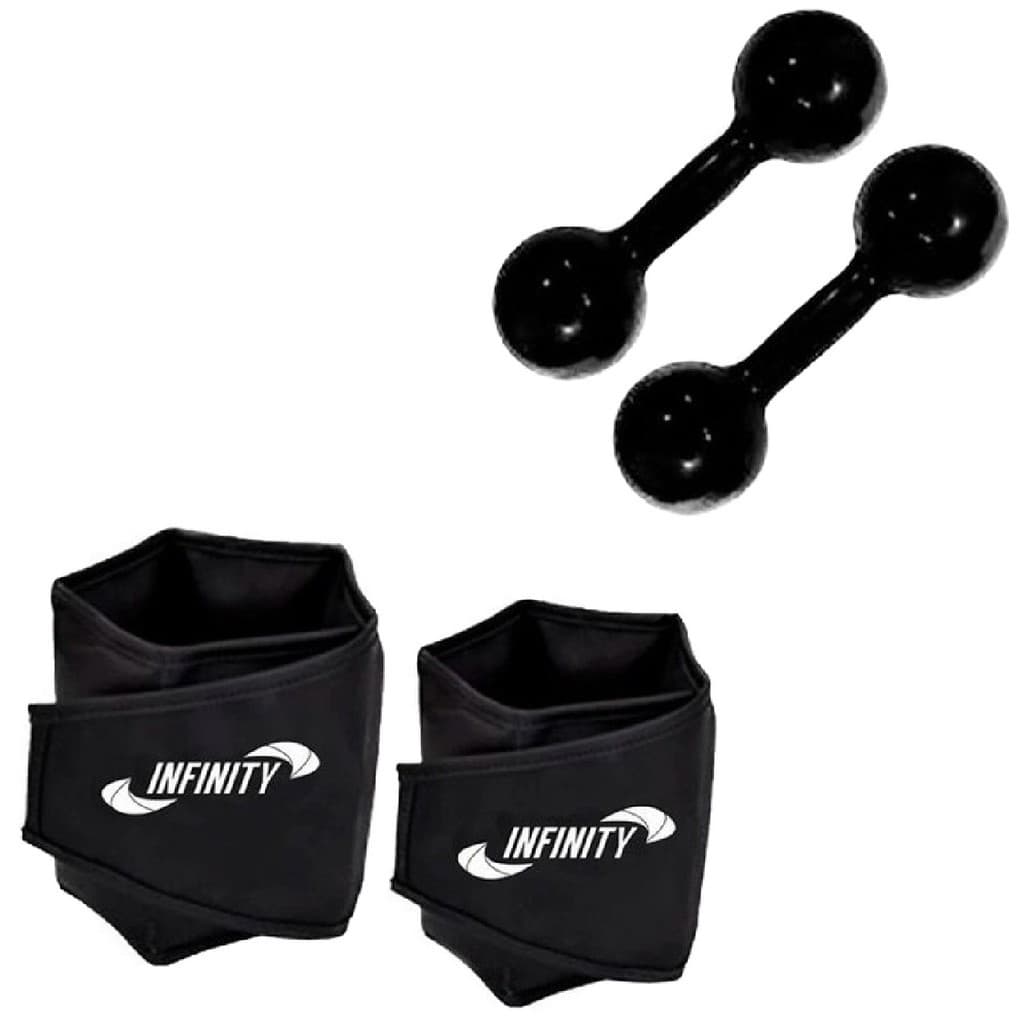 Kit Treino Leve One Life Sports® – Caneleira Profissional 2kg + Halter 1kg