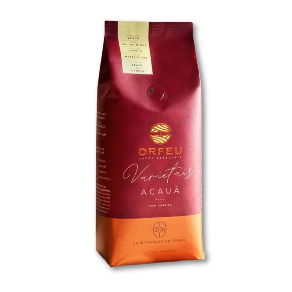 250g Café em grãos Especial Orfeu Acauã 100% Arábica