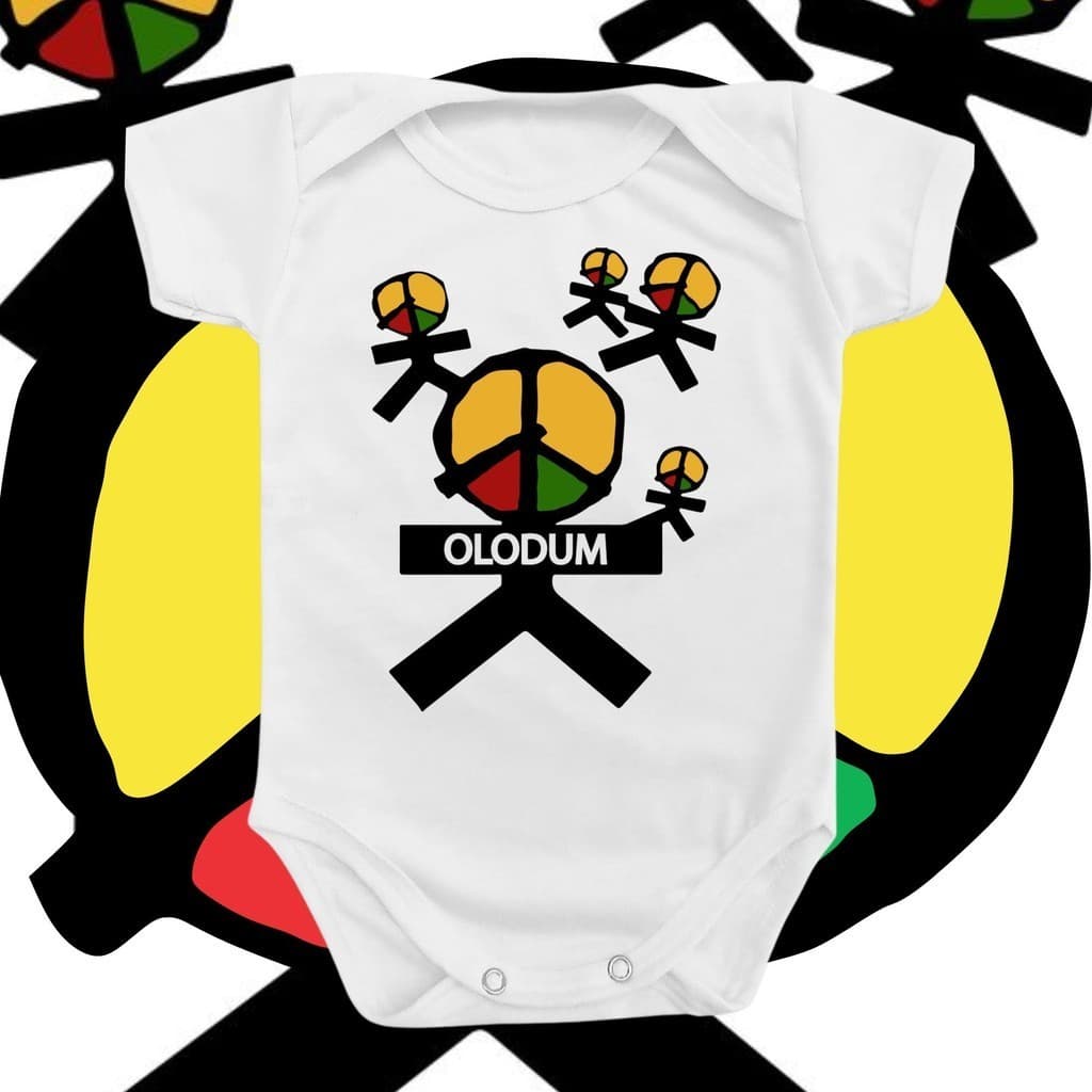 Body Roupa De Bebê Presente Menino Menina Olodum Axé Bahia
