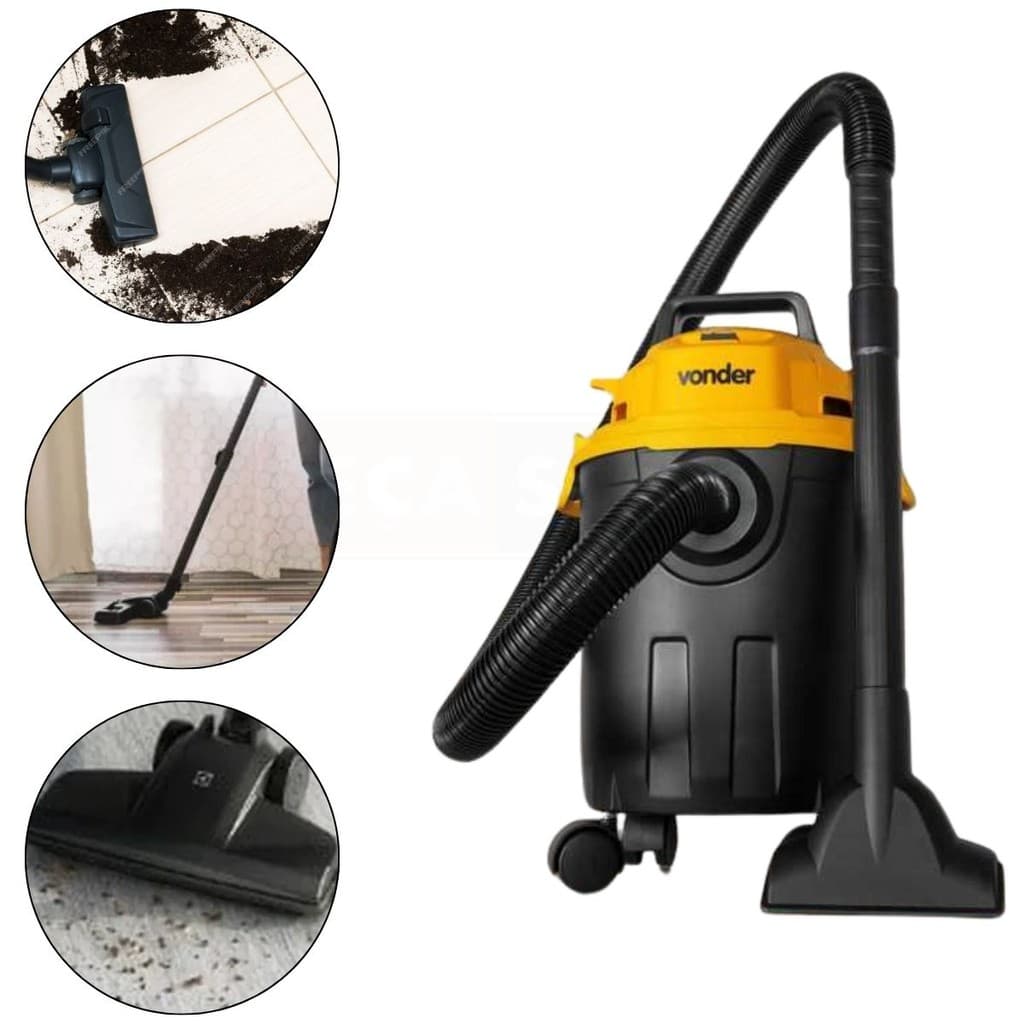 Aspirador De Pó E Líquidos Profissional 1000W APV1010 - Vonder
