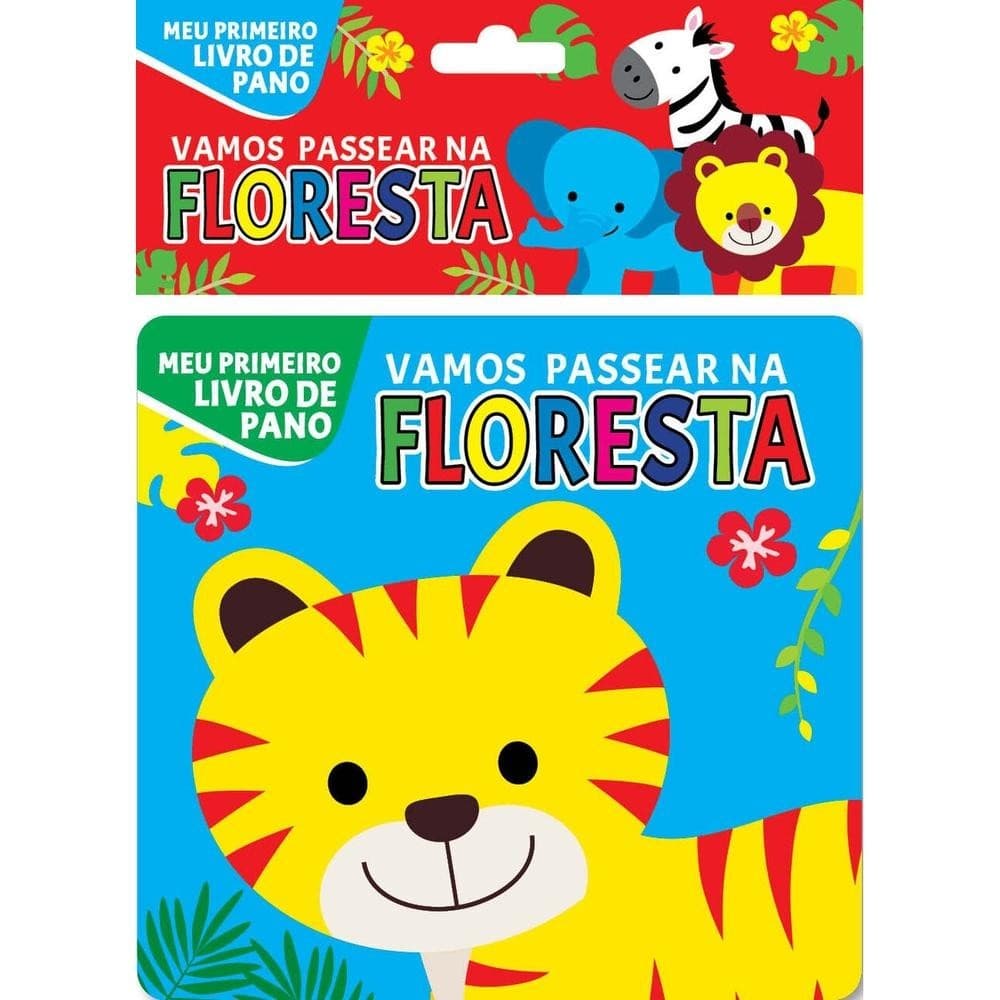 Meu Primeiro Livro de Pano - Vamos passear na Floresta
