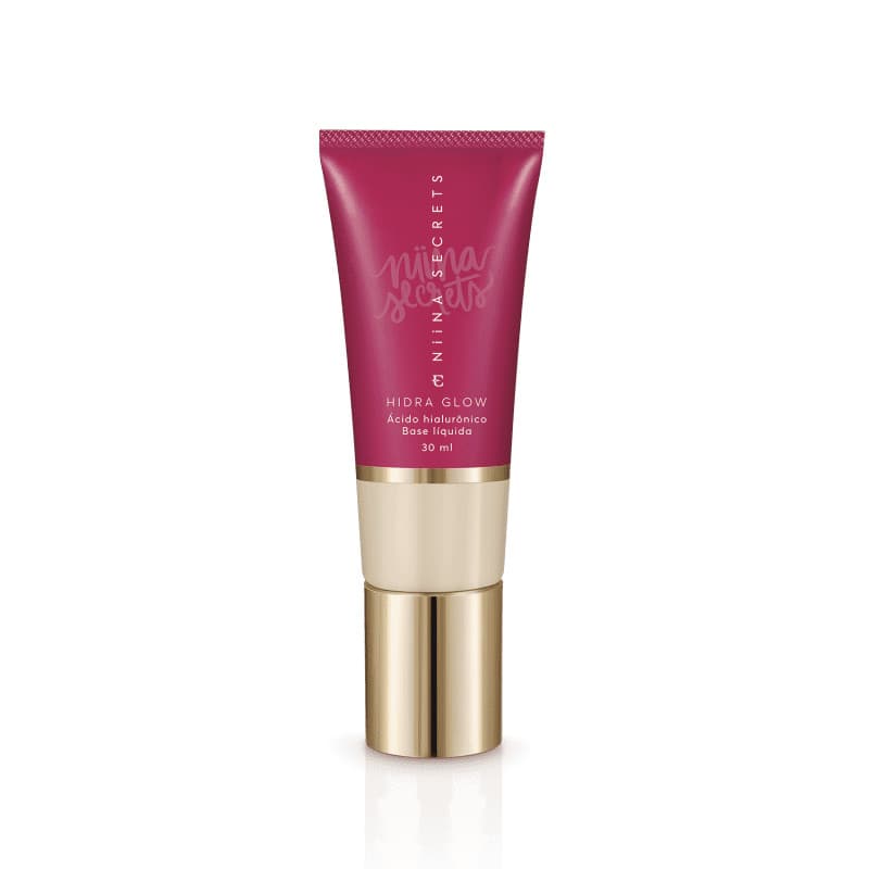 Base Líquida Niina Secrets Hidra Glow Cor 00 30ml -  [100% ORIGINAL EUDORA]