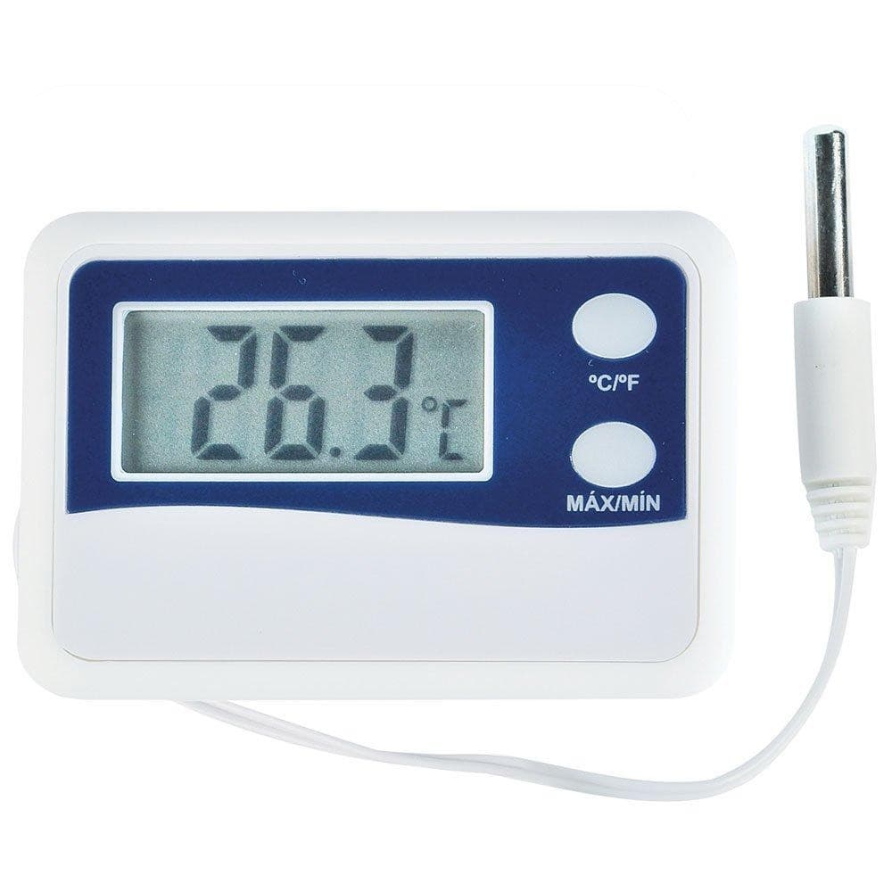 Termômetro Digital Mínima e Máxima -50 + 70 Graus com Sensor Externo e Cabo 50cm Incoterm