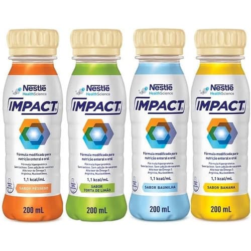 Impact 200ml Sabores  Nestle Pack 12 Unidades Escolha Sabor