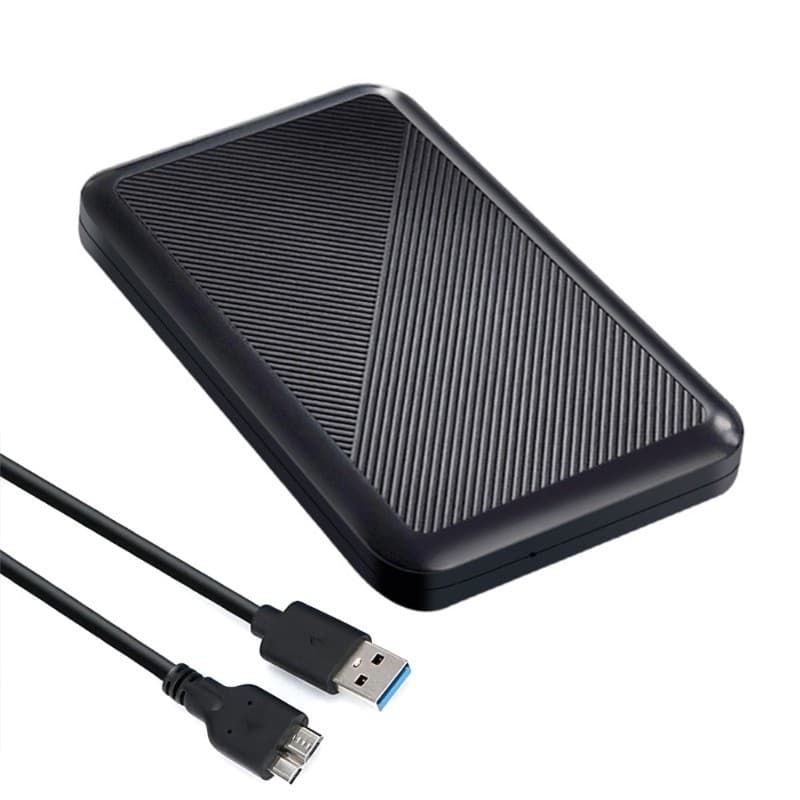 Professional 5Gbps 2 5 USB3 0 SSD Gabinete Disco Rígido Externo Caixa Para Acessórios Laptops