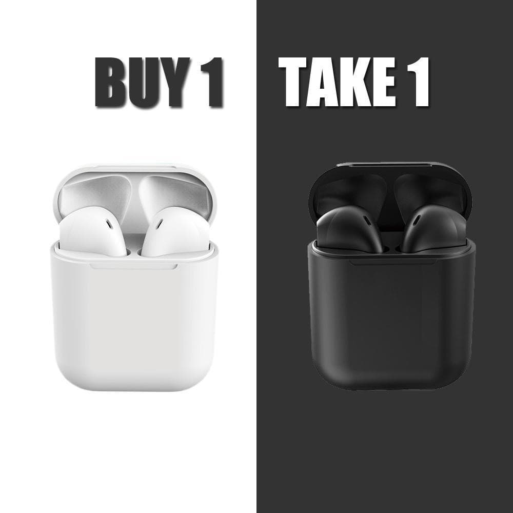  Compre 1 e leve 1 grátis: fones de ouvido TWS sem fio Bluetooth i12, fones de ouvido Bluetooth 5.3 mini