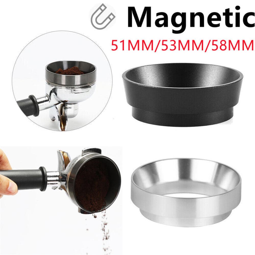 58mm/51mm/53mm Funil De Dosagem De Café Expresso Magnético Anel
