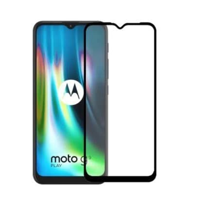 Kit 3 Kit 5 Película de Vidro 3D Grosso Moto G9 / MOTO G9 Plus / MOTO G9 Power / MOTO G9 Play Borda Curva Full