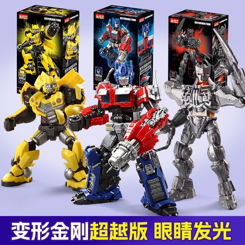 Bonecos Transformers Blocks Varias Modelos Articulados 12 cm Pronta Entrega