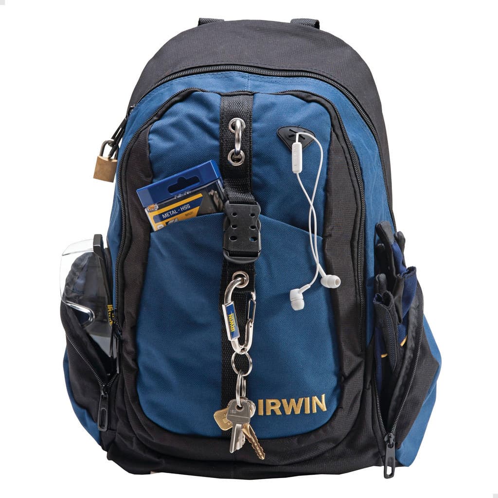 Mochila Para Ferramentas 14 Irwin 1868158 Super Resistente Multiuso Bolsa de Ferramentas