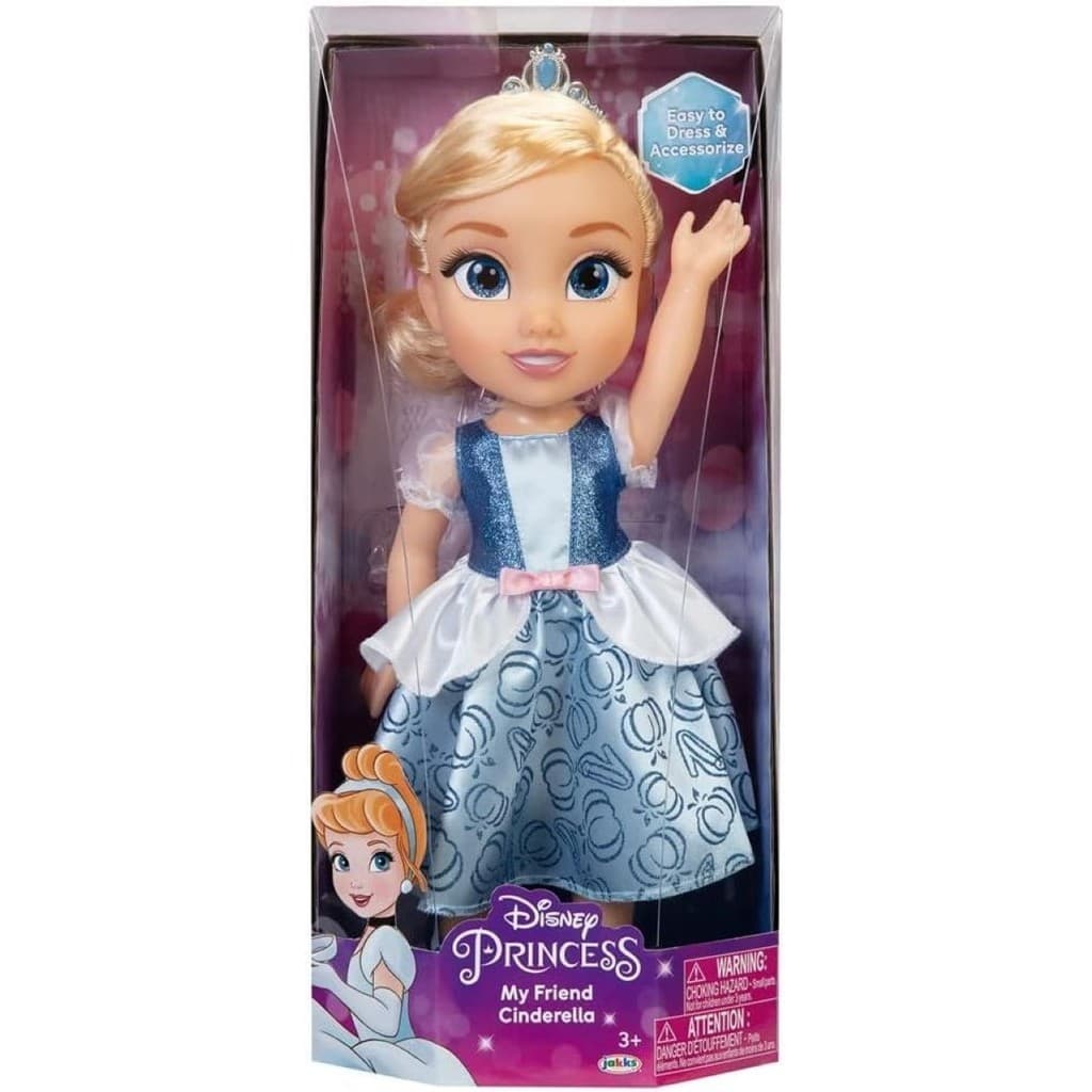 Boneca Cinderela Princesas Disney Articulada Multikids 38cm BR1915