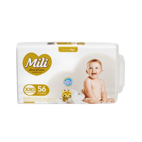 Fralda Mili Love & Care - Giga XXG