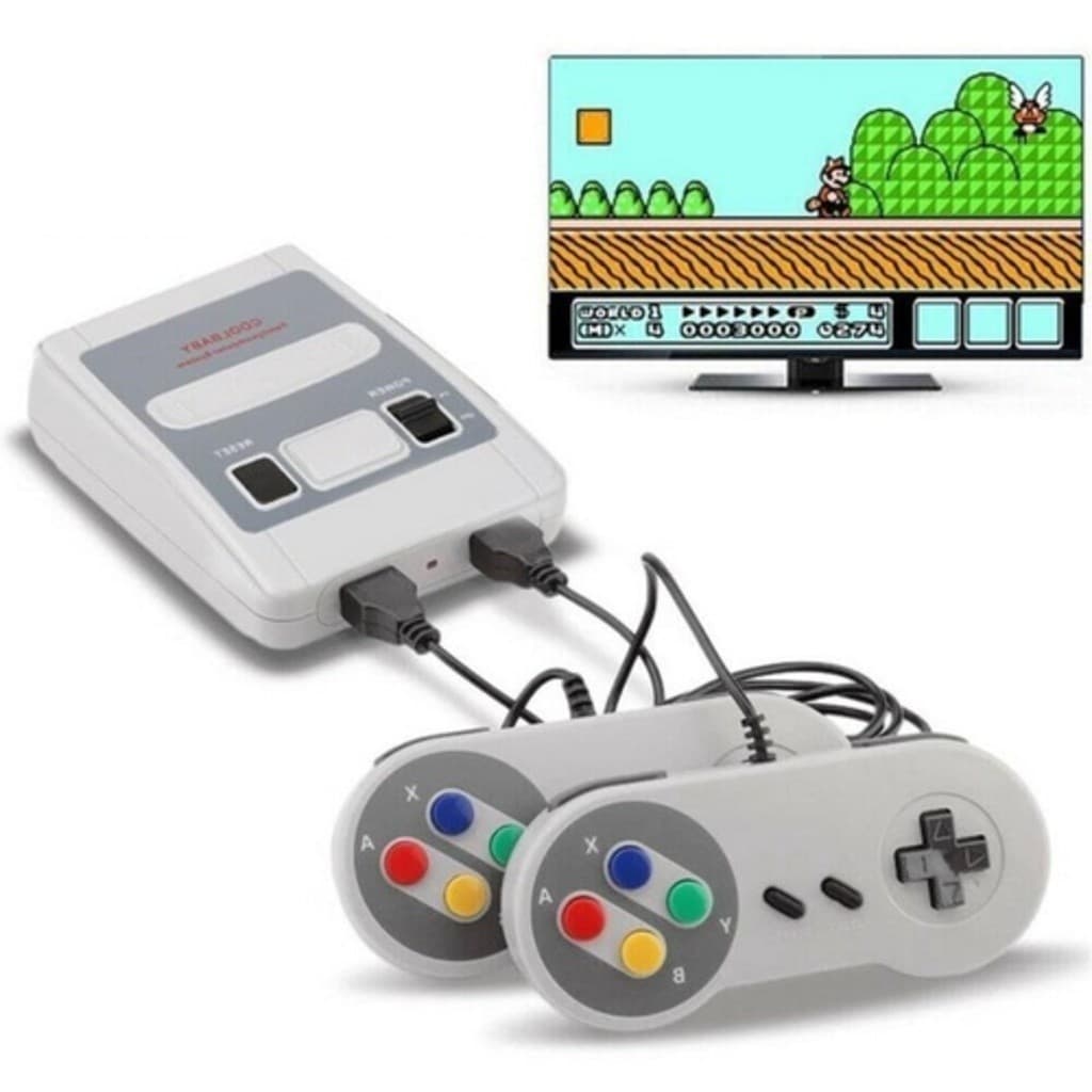 Video Game Retro Anos 80 E 90 620 Jogos 8 bits 2 Controles tipo nitendo Console game antigo