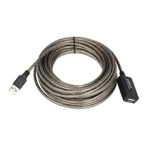 Cabo Extensor Usb 2.0 Para Webcam Full Hd Ativo Blindado