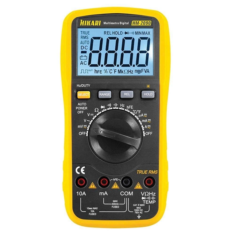 Multímetro Digital TRUE-RMS HM-2090 Hikari