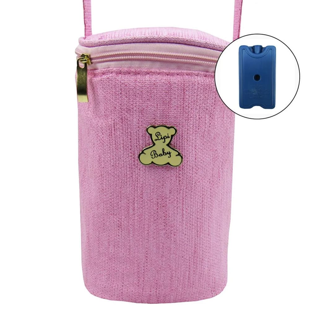 Frasqueira Térmica com Gel para Bebê | Bolsa Térmica para alimento do bebê
