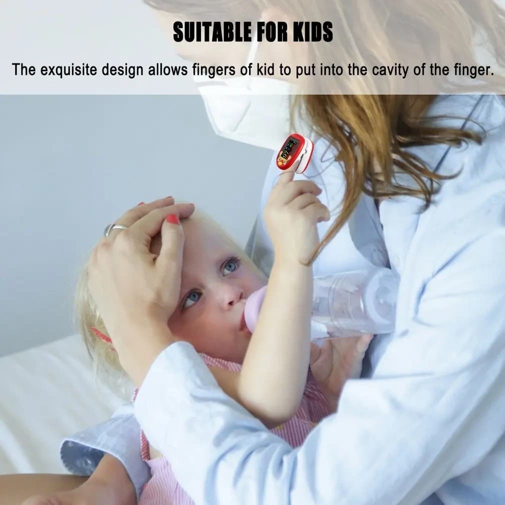 Oxímetro Médico Recarregável Com De Dedo Infantil , Pediátrico , Neonatal , Saturômetro De Oxigênio