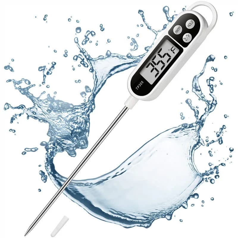 Termômetro Culinário Digital - Tipo Espeto aço inox