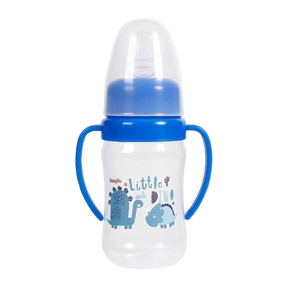 Mamadeira 300ml Pp Bico Orto Silicone Dinossauro Super Mamadeira
