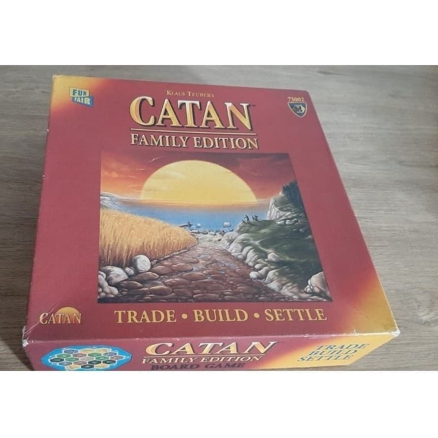 Jogo De Tabuleiro Catan Family Edition 2012 Rara Inglês