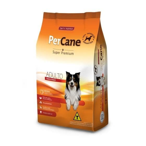 Ração Percane Cachorro Adulto Todas As Raças 15kg Super Premium + brinde
