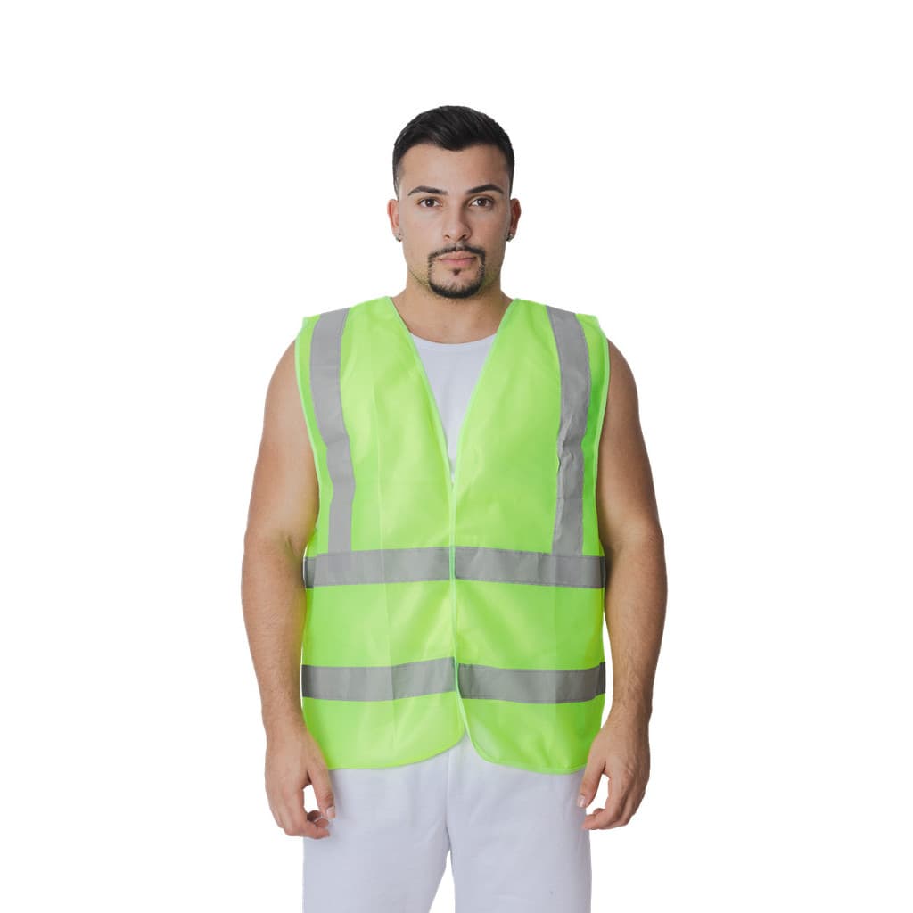 Colete Segurança Refletivo Blusão Sinalização Fluorescente